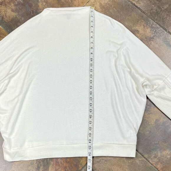 Express Dolman Faux Leather Accent Sleeve Sweater XL - Picture 8 of 14